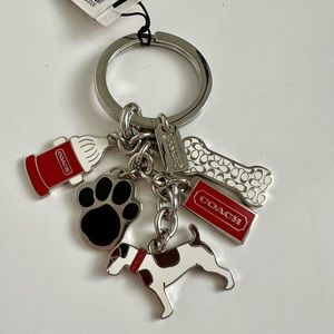 Coach key chain NEW never used. 😍